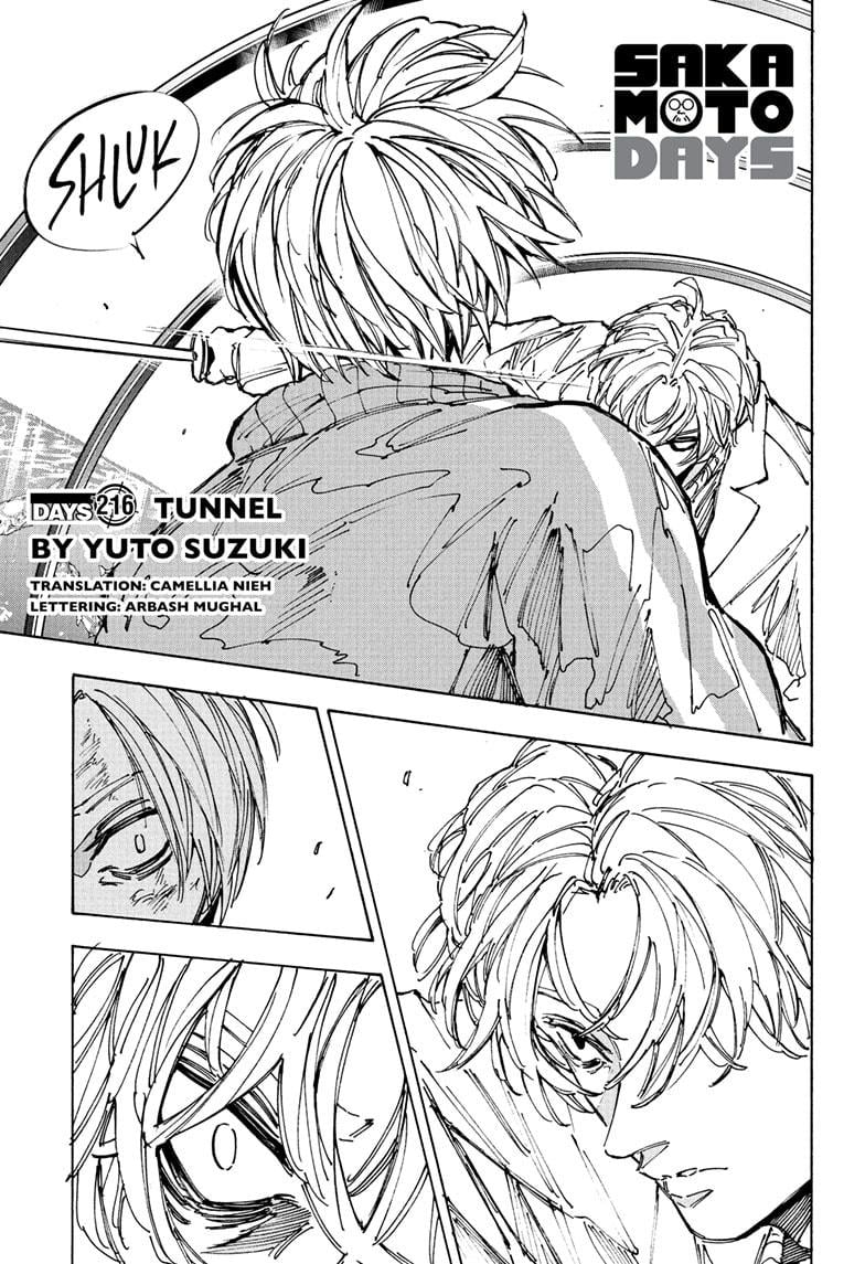 Sakamoto Days Chapter 216 1